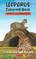 Leopards Coloring Book