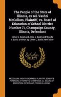 The People of the State of Illinois, ex rel. Vashti McCollum, Plaintiff, vs. Board of Education of School District Number 71, Champaign County, Illinois, Defendant