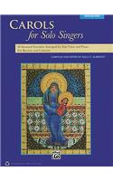 Carols for Solo Singers