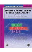 Studies and Melodious Etudes for Clarinet, Lev III