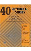 40 Rhythmical Studies