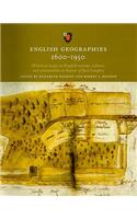 English Geographies 1600-1950: Historical Essays on English Customs, Cultures, and Communities in Honour of Jack Langton