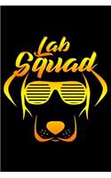 Lab Squad: Notebook Journal Diary 110 Lined pages