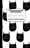 Handwriting Practice Paper Notebook Primary Composition Notebook