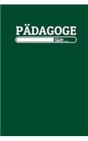 Pädagoge lädt: Notizen - gepunktet, liniertes Notizbuch - für Notizen, Erinnerungen, Daten - Notizbuch für Pädagoge in Ausbildung / Studium