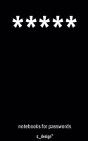Notizbuch für Passwörter
