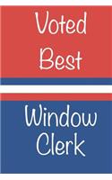 Voted Best Window Clerk