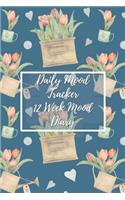Daily Mood Tracker 12 Week Mood Diary: One Page Per Day Mood Tracker
