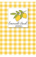 Lemonade Stand Journal: Keep Track of your business sales in an easy way! For kid's Lemonade stand!