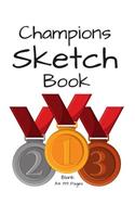 Sketch Book: 8.5inX11in 199 blank pages A4 Drawing pad Book sport