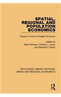 Spatial, Regional and Population Economics