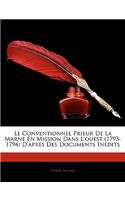 Conventionnel Prieur De La Marne En Mission Dans L'ouest (1793-1794) D'après Des Documents Inédits