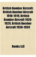 British Bomber Aircraft