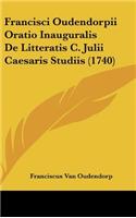 Francisci Oudendorpii Oratio Inauguralis de Litteratis C. Julii Caesaris Studiis (1740)