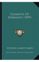 Elements of Harmony (1899)