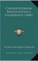 Chenopodearum Monographica Enumeratio (1840)