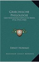 Griechische Philologie
