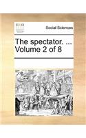 The Spectator. ... Volume 2 of 8