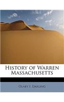 History of Warren Massachusetts