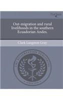Out-Migration and Rural Livelihoods in the Southern Ecuadorian Andes