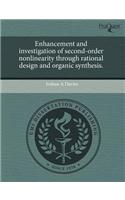 Enhancement and Investigation of Second-Order Nonlinearity Through Rational Design and Organic Synthesis