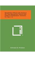 Roosevelt Wild Life Annals of the Roosevelt Wild Life Forest Experiment Station, V1, No. 1-2