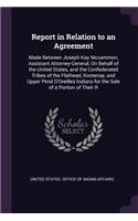 Report in Relation to an Agreement