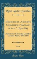 Mémoires de la Société Scientifique 