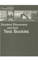 Steck-Vaughn California Gateways Student Placement and Exit Test Booklet