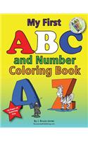 My First ABC and Number Coloring Book