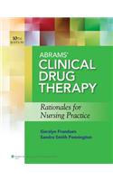 Abrams' Clinical Drug Therapy, 10th Ed. + Study Guide