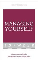 Managing Yourself in a Week