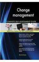 Change management Complete Self-Assessment Guide