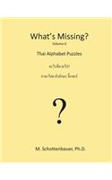 What's Missing?: Thai Word Puzzles