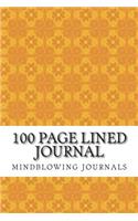 100 Page Lined Journal