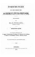 Forschungen auf dem gebiete der agricultur-physik