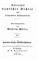 Bibliothek deutscher dichter des siebzehnten jahrhunderts - IV