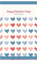 Happy Valentine's day notebook