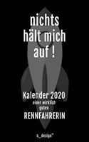 Kalender 2020 für Rennfahrer / Rennfahrerin