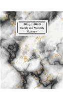 2019 - 2020 Weekly and Monthly Planner