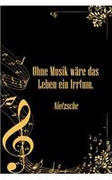 Ohne Musik wäre das Leben ein Irrtum