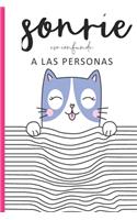 sonríe eso confunde a las personas: 2020-2024 Organizador del planificador mensual de cinco años vista extendida de 60 meses