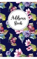 Address Book: Contact Address Book Alphabetical Organizer with 12 Month Birthdays and Anniversaries Calendar Website Password Logins Keeper Logbook Journal 6x9 In(2 Address Book with Birthdays and Anniversaries Calendar Password Keeper)