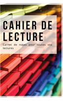 Cahier De Lecture