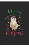 Christmas Merry fluffmas Notebook