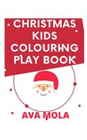Christmas Kids Colouring Play Book
