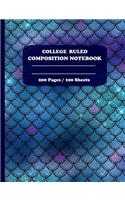 College Ruled Composition Notebook