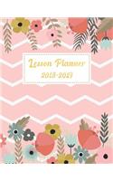 Lesson Planner 2018-2019: For Teacher Planning and Record Book Teaching Education Journal Writing School Weekly Organizer Time Management Notebook(7 Lesson Plan Book for Teacher)