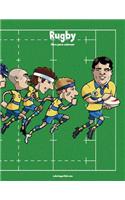 Rugby libro para colorear 1