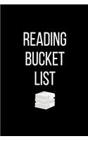 Reading Bucket List